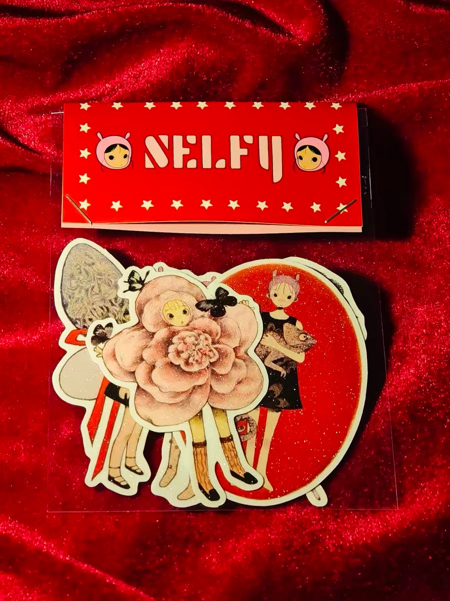 《FufuX 》Vintage Girl Sticker Pack